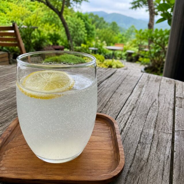 自家製レモンスカッシュ